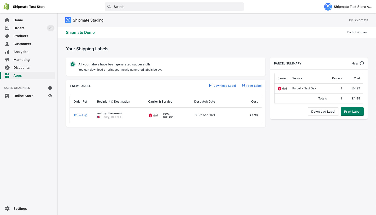 Shopify - Processed Orders Shopify - Processed Orders