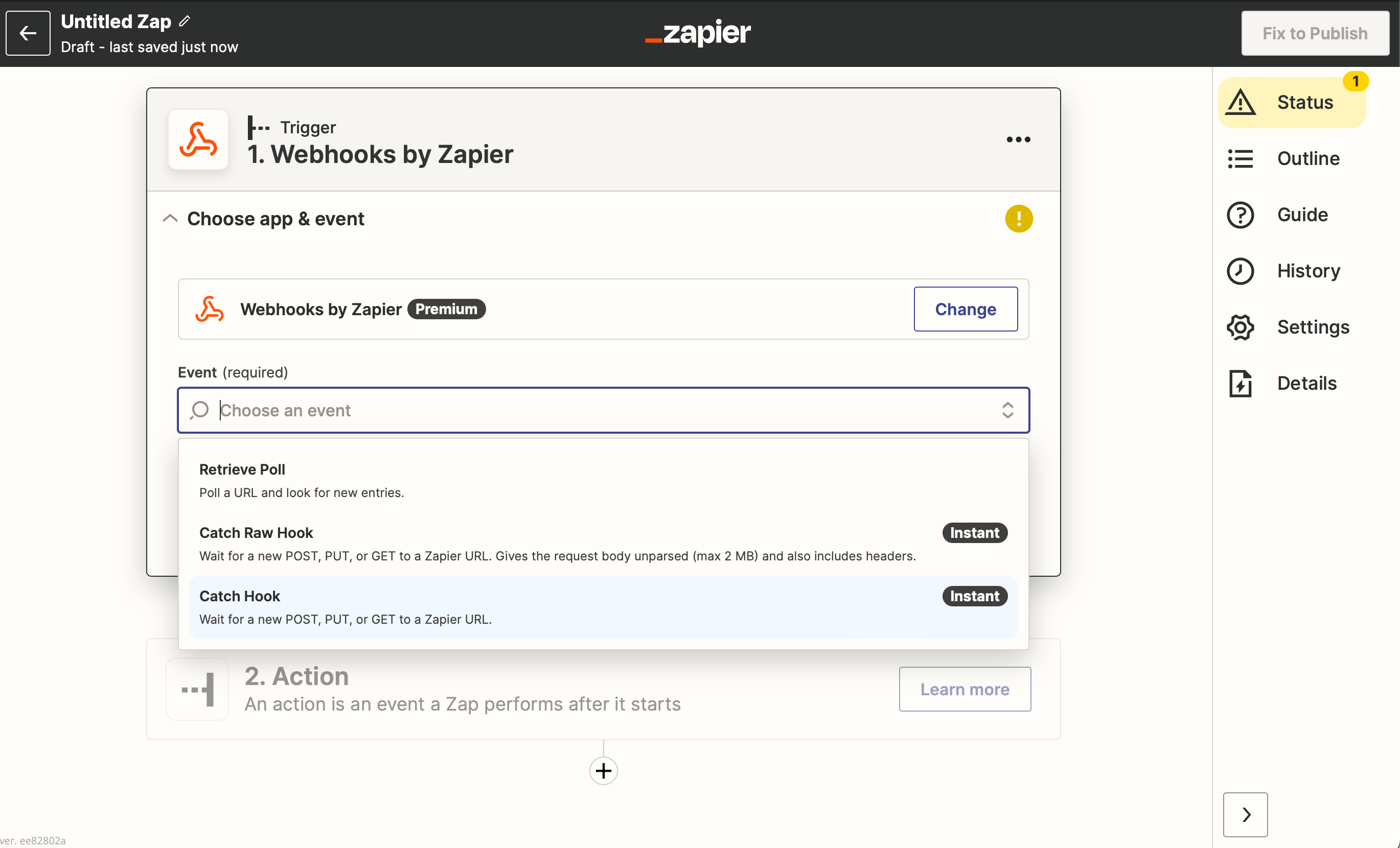 Webhooks Zapier Integration Example - 3