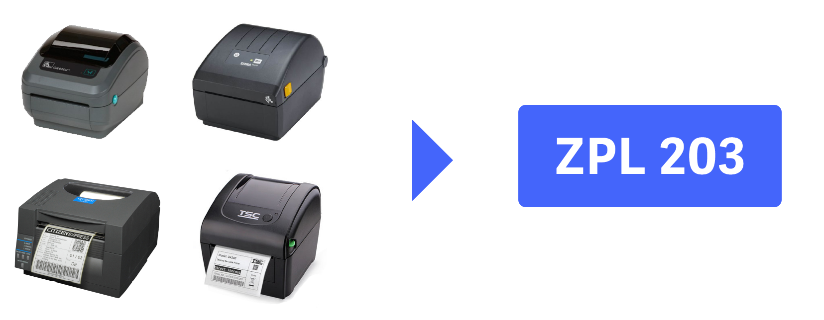 Shipmate - ZPL 203dpi Printer Compatibility