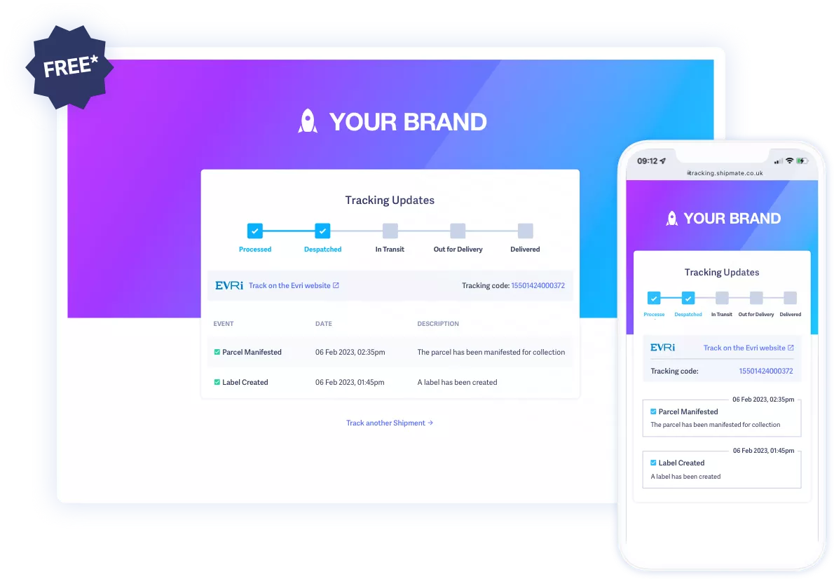 Multi Carrier Tracking Portal