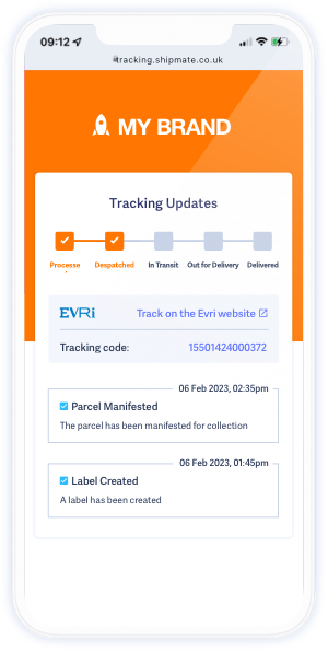 Tracking portal on mobile device