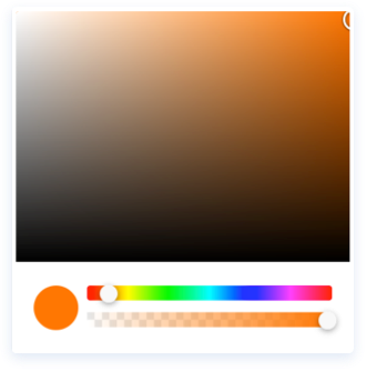 Brand Tracking Portal colour picker